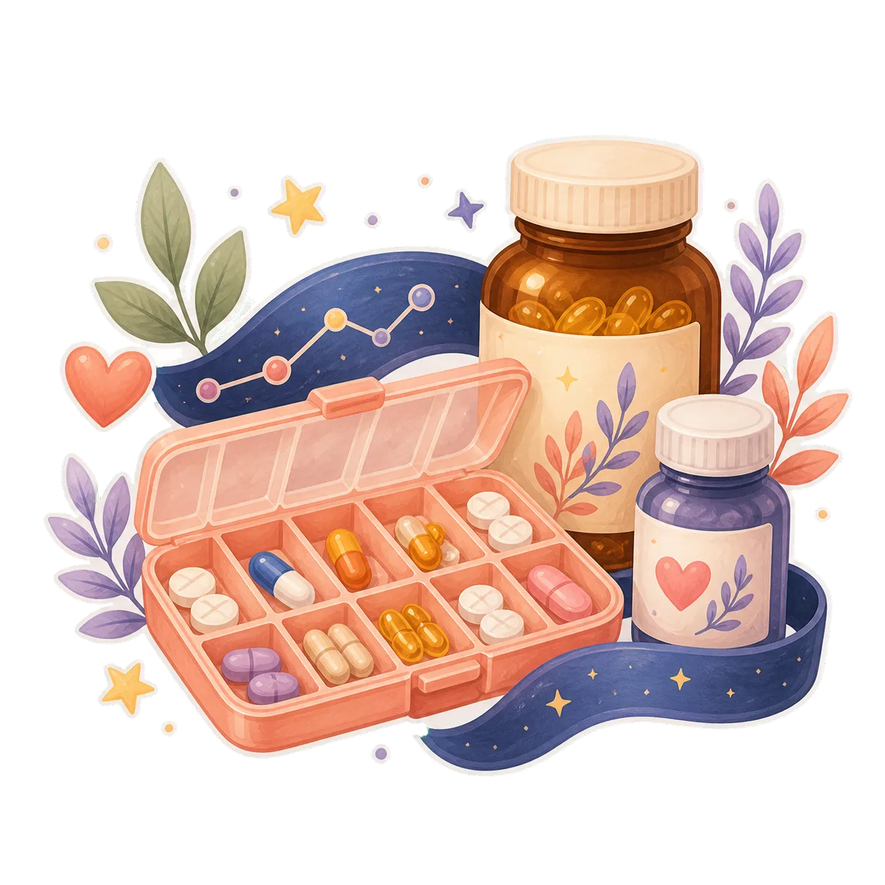 Medication Support dashboard card artwork